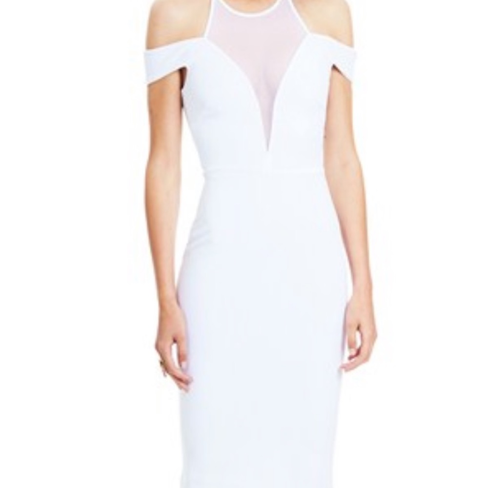 Nookie White Midi